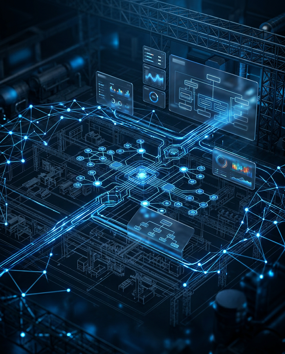 Manufacturing AI diagnostic system visualization