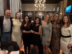 ABC Dentistry & Orthodontics team members at a staff celebration