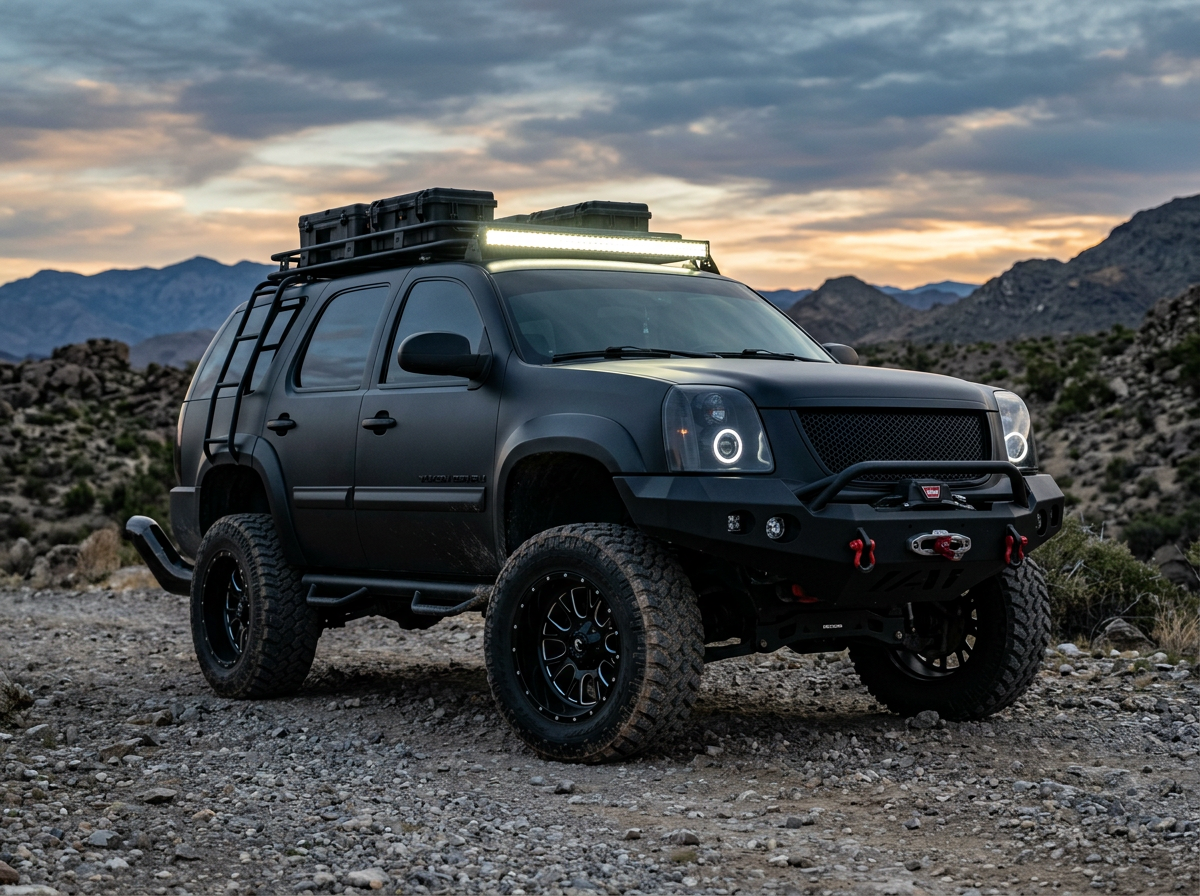 David Chen's fully modified custom 2009 GMC Yukon Denali