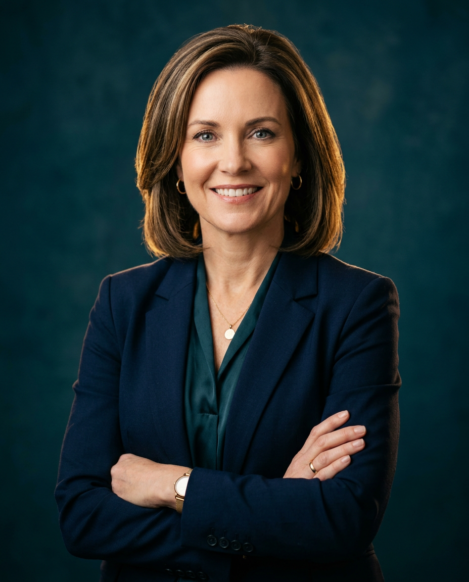 Professional headshot of a business owner