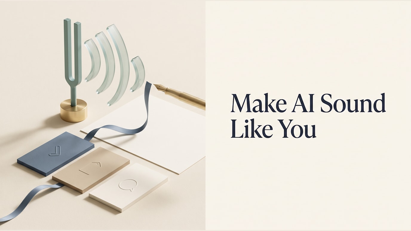 Make AI Sound Like You