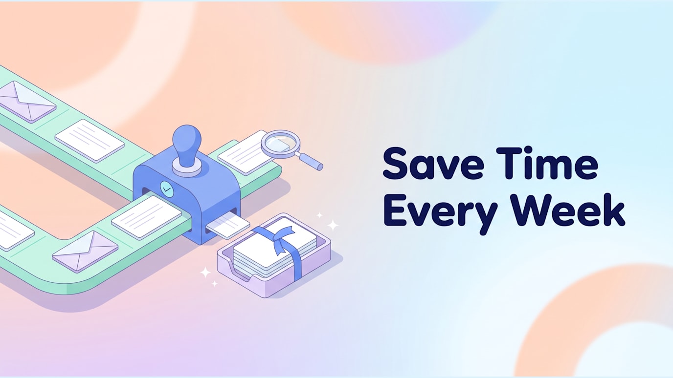 Save Time Every Week