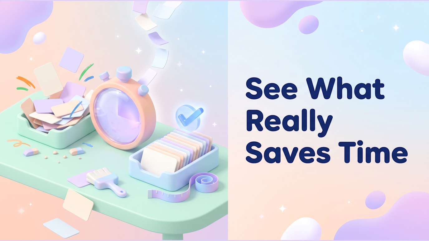 See What Really Saves Time