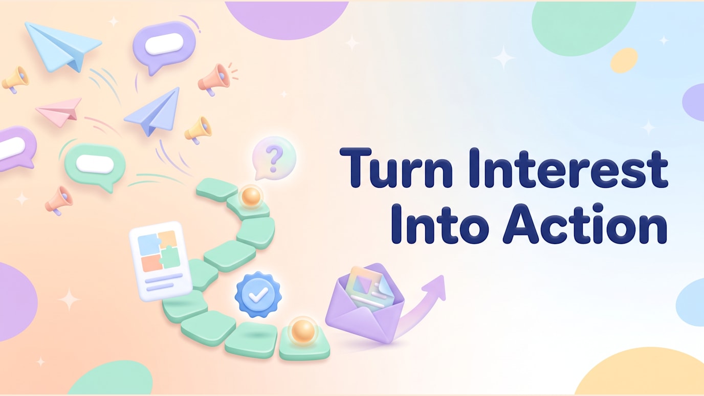 Turn Interest Into Action