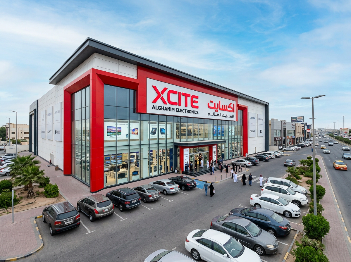Alghanim Motors — Xcite Al Rai storefront