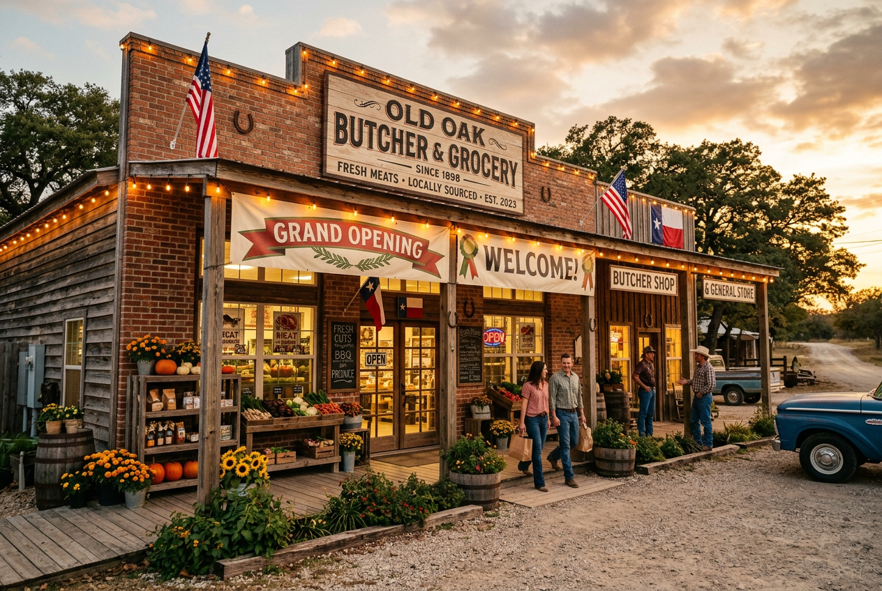 The Meat Grinder Market storefront