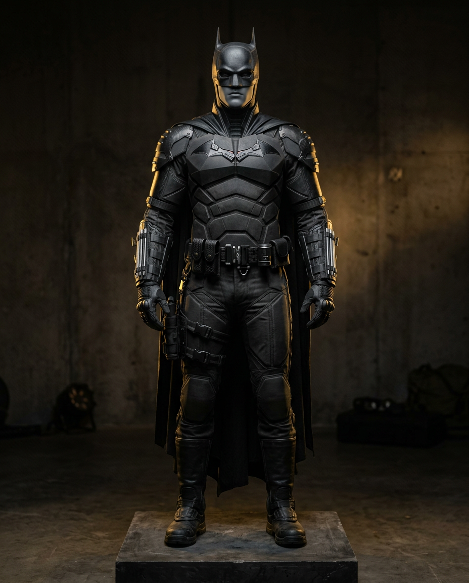Tactical armored Batman costume
