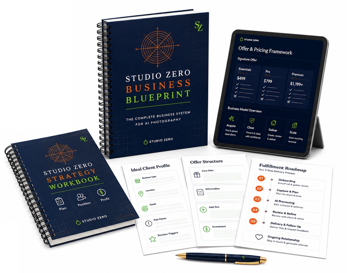 The Studio Zero Business Blueprint overview