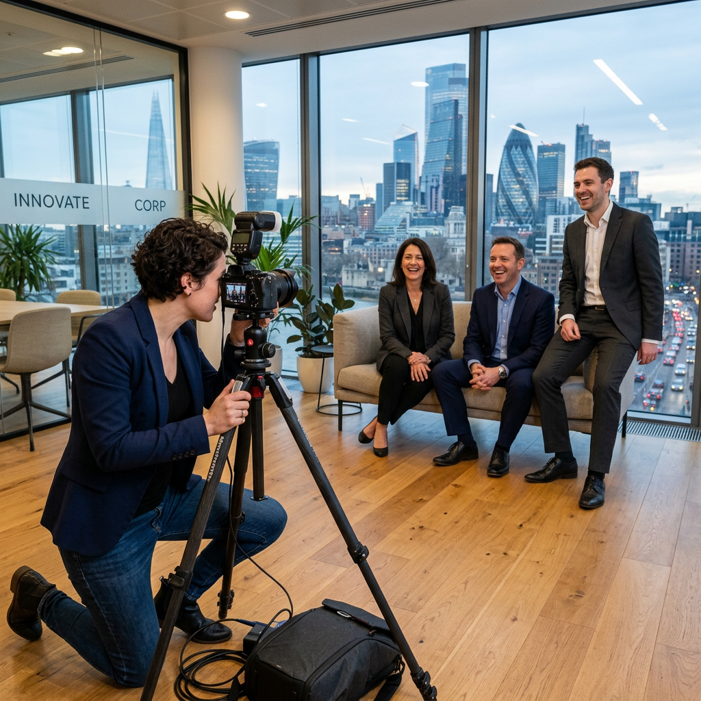 Corporate photography day